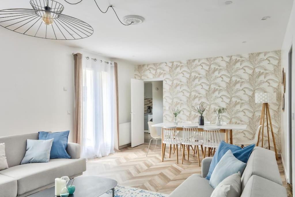 Parking Prive Gratuit - 15Mn Paris - Gare A Pied En 5Mn - Tout Equipee - Terrasse - Jardin - Stade De France - Casino D'Enghien - Hippodrome, Universite Epinay-sur-Seine Ngoại thất bức ảnh
