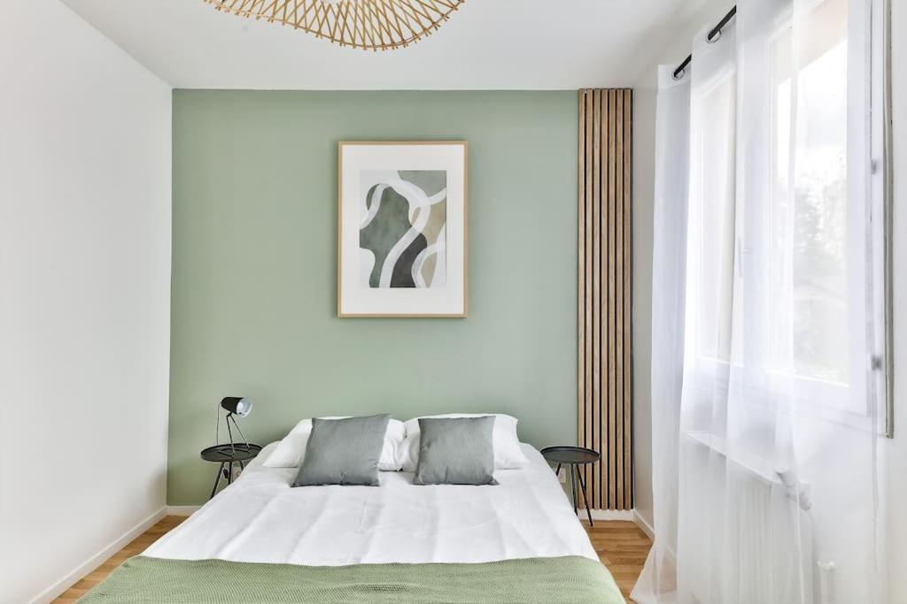 Parking Prive Gratuit - 15Mn Paris - Gare A Pied En 5Mn - Tout Equipee - Terrasse - Jardin - Stade De France - Casino D'Enghien - Hippodrome, Universite Epinay-sur-Seine Ngoại thất bức ảnh